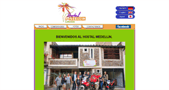 Desktop Screenshot of hostalmedellin.com